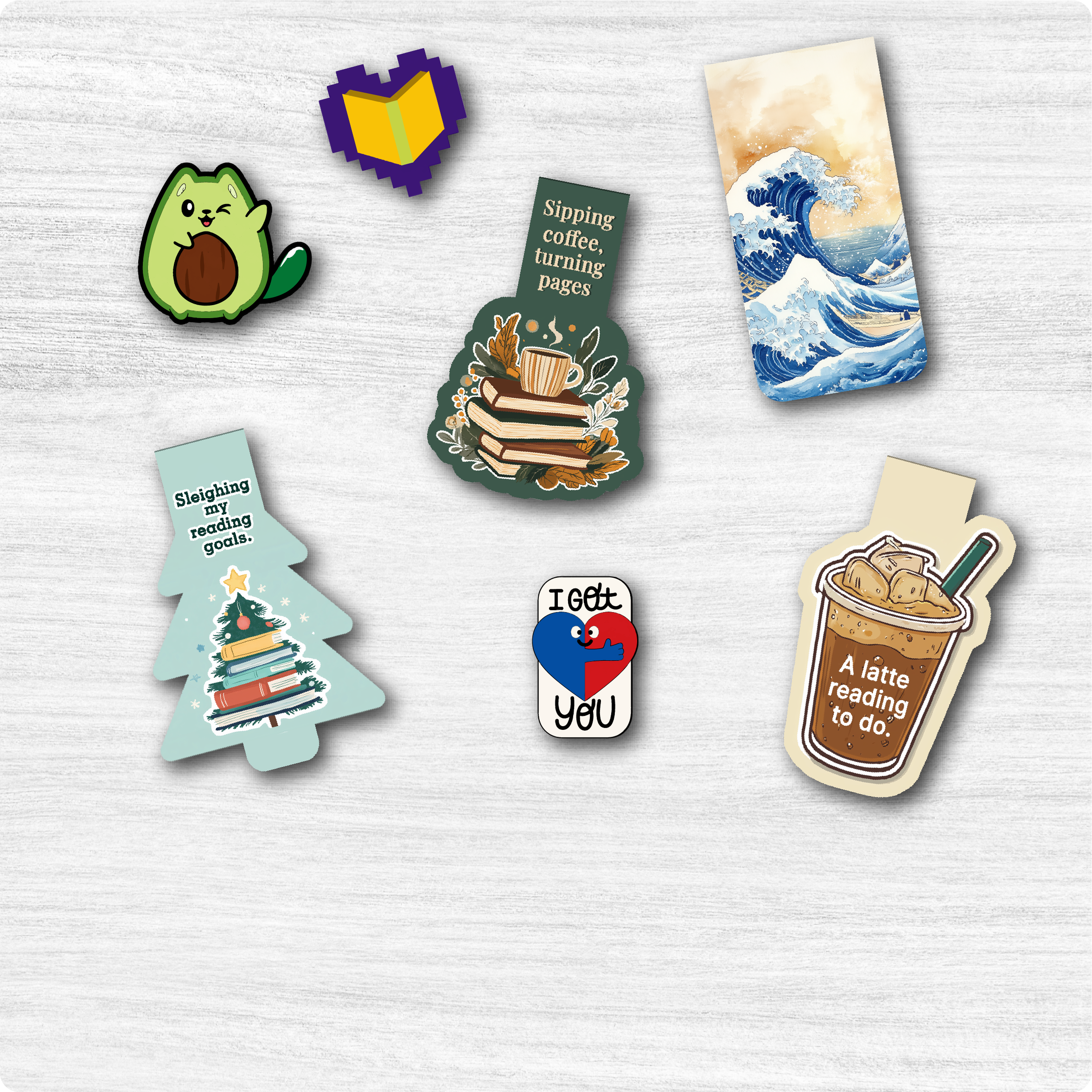 Bookmarks, Pins & Badges