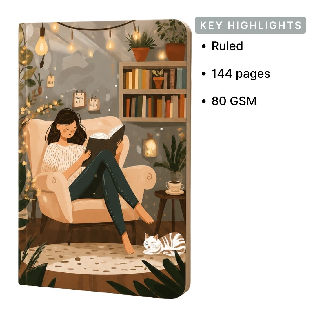 Loope Heart Full Of Light Notebook - A6 | Loope | ST0069428
