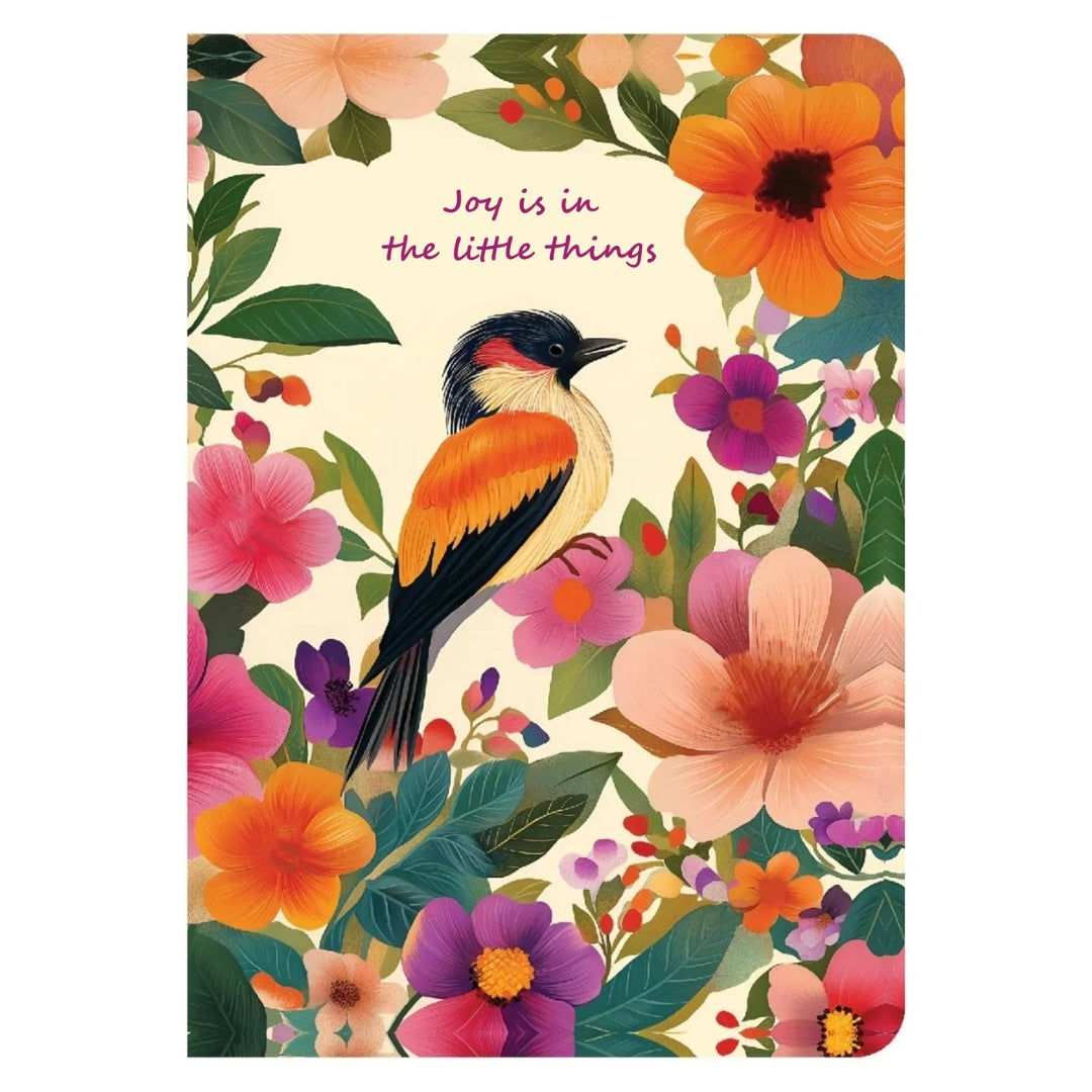 Loope A6 Joy Is In The Little Things Foil (R) Notebook | Loope | ST0071414