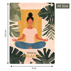 Loope Finding My Balance Foil Notebook - A6