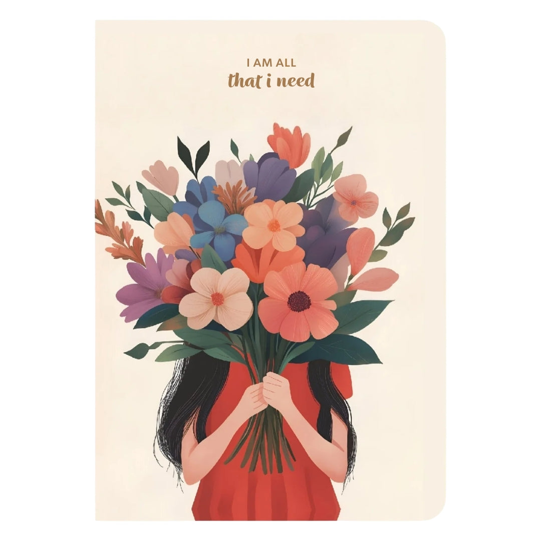 Loope I Am All That I Need Foil Notebook - A6 | Loope | ST0071413
