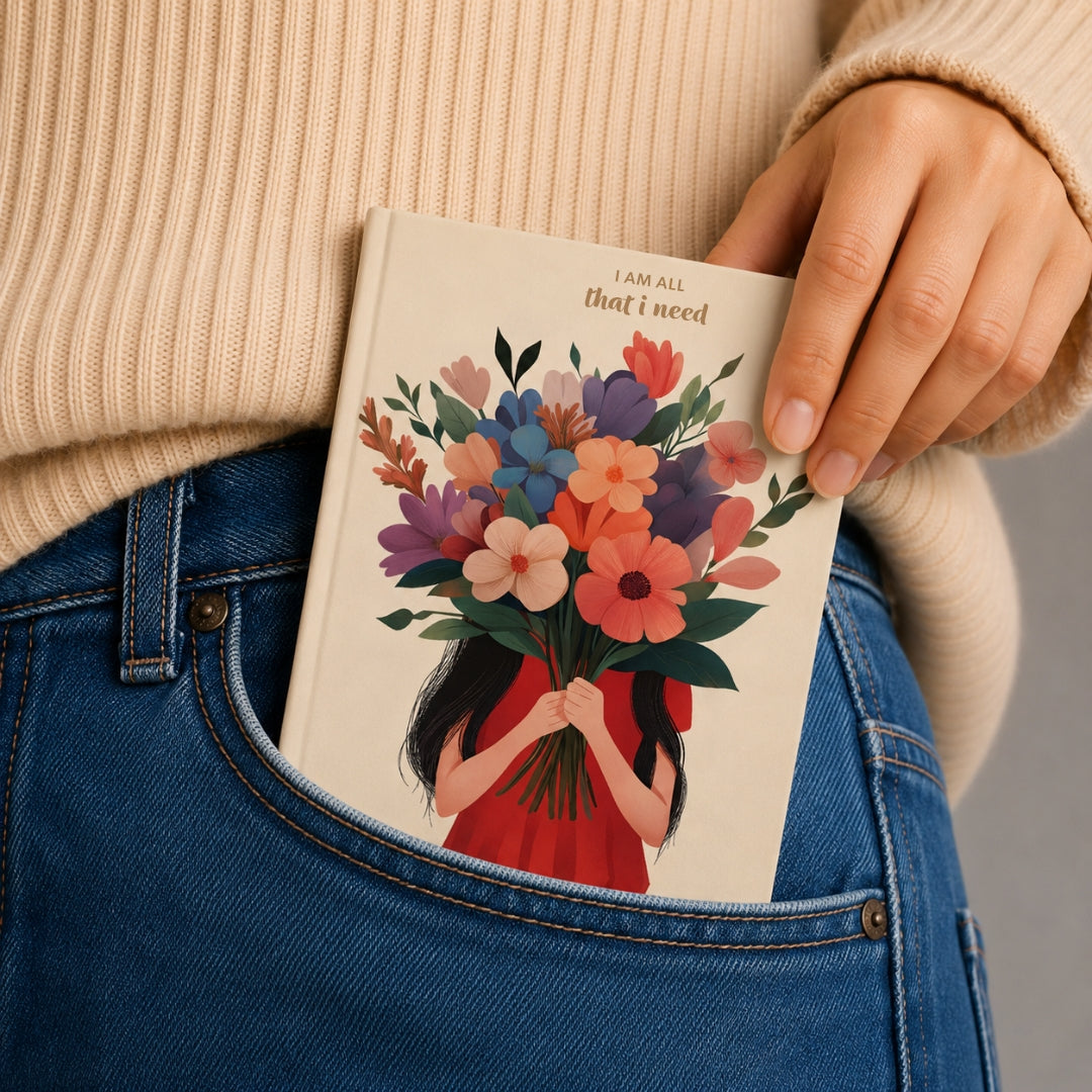 Loope I Am All That I Need Foil Notebook - A6 | Loope | ST0071413
