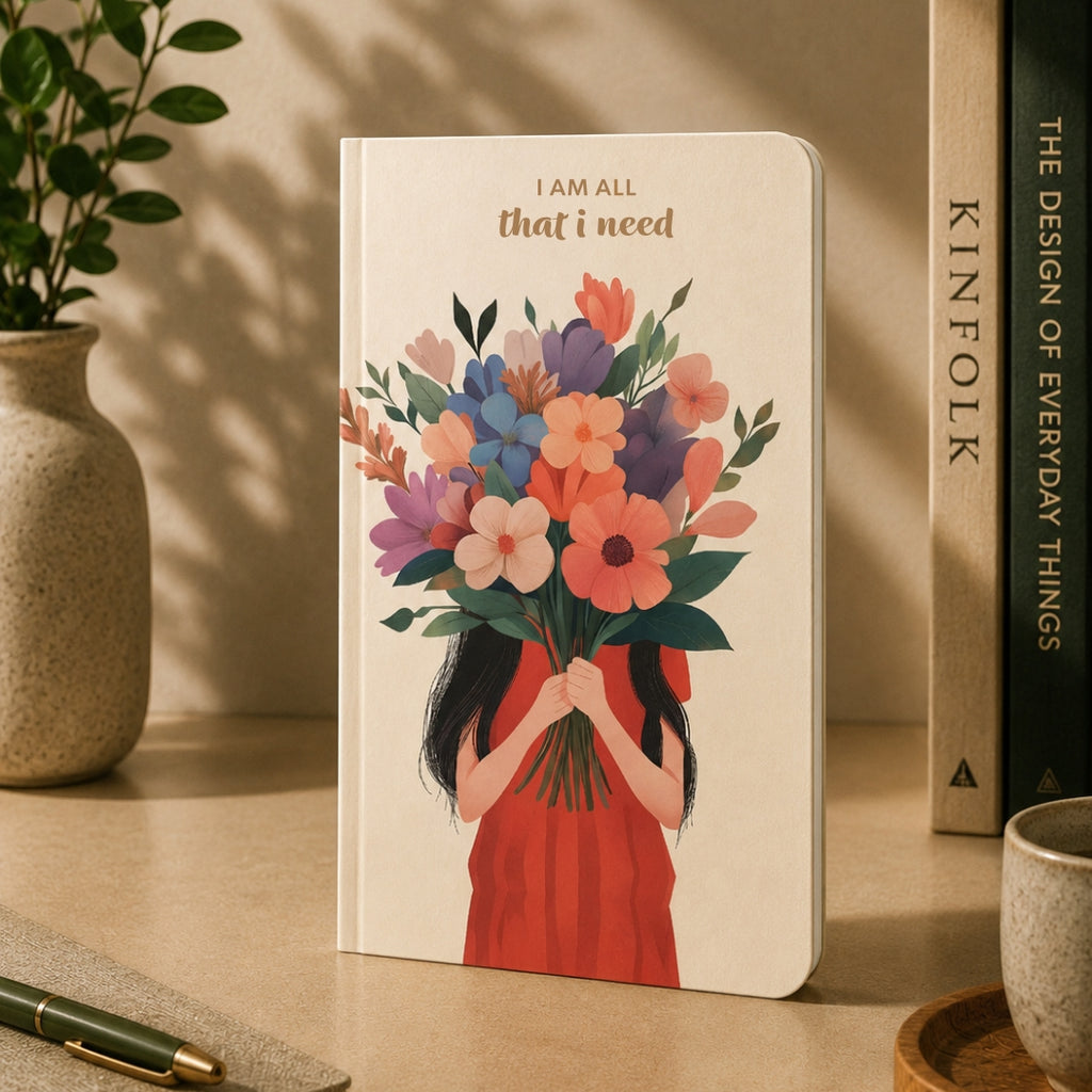 Loope I Am All That I Need Foil Notebook - A6