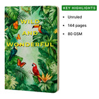 Loope Unruled Notebook A6 | Wild & Wonderful