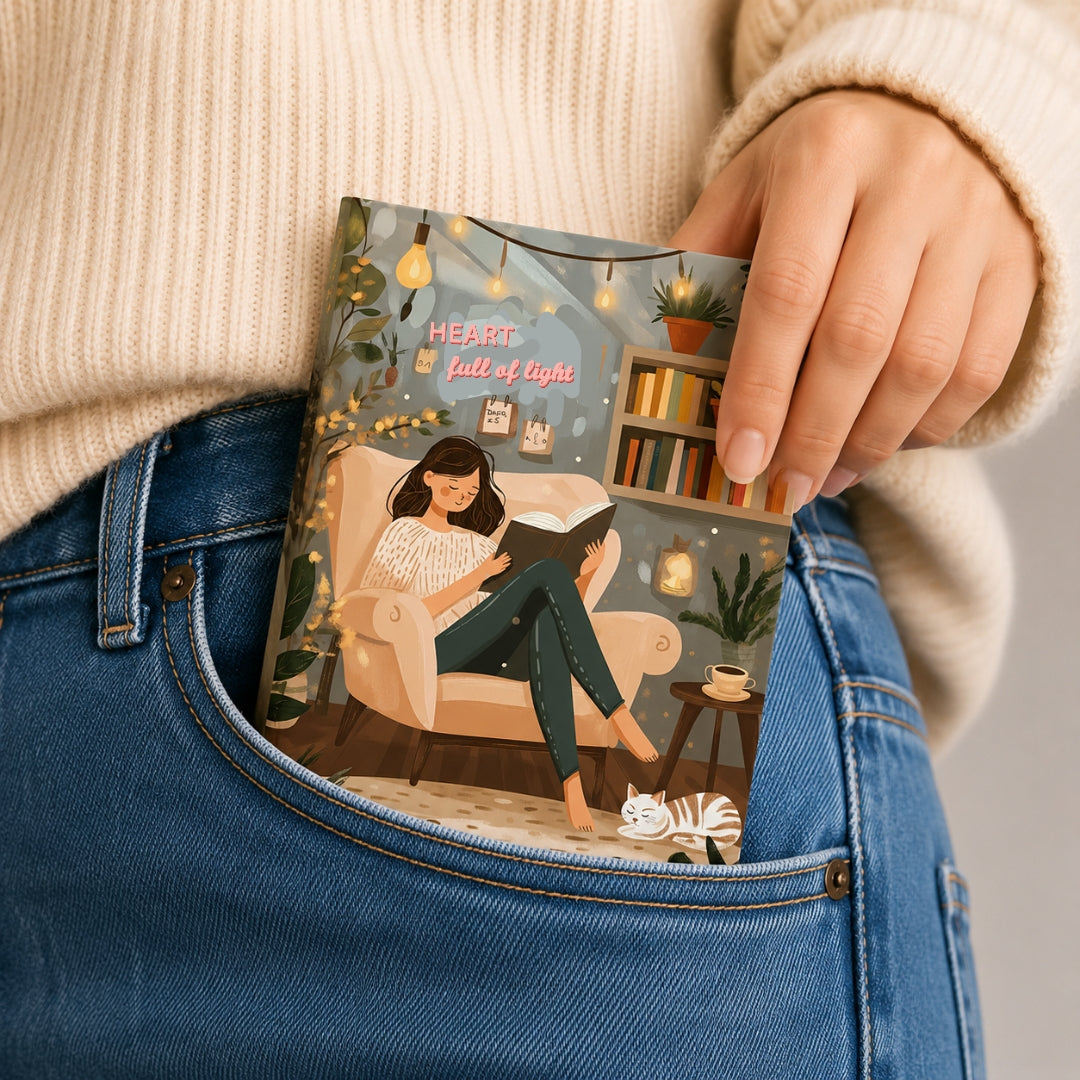 Loope Heart Full Of Light Notebook - A6 | Loope | ST0069428