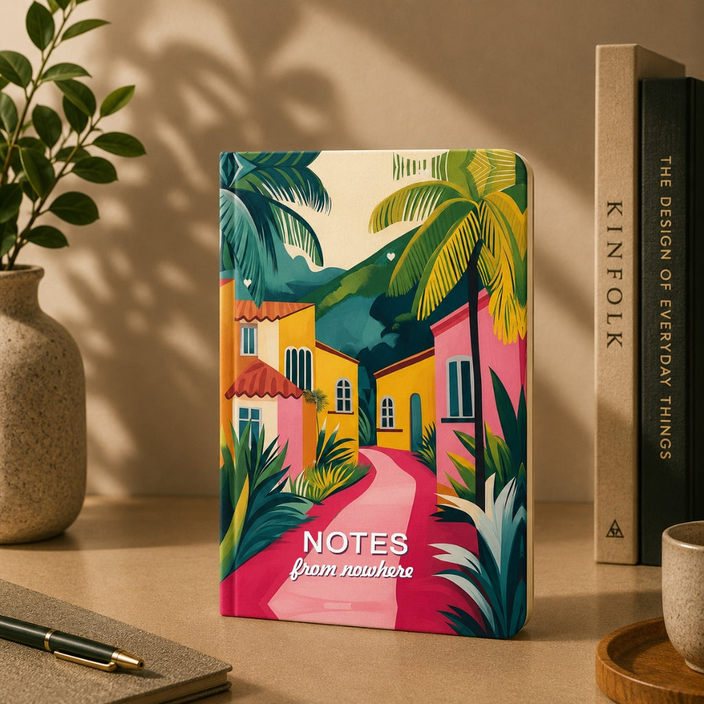 Loope Notes From Nowhere Foil Notebook - A6