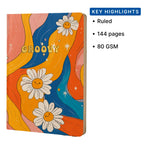 Loope Grooy Foil Notebook - A6