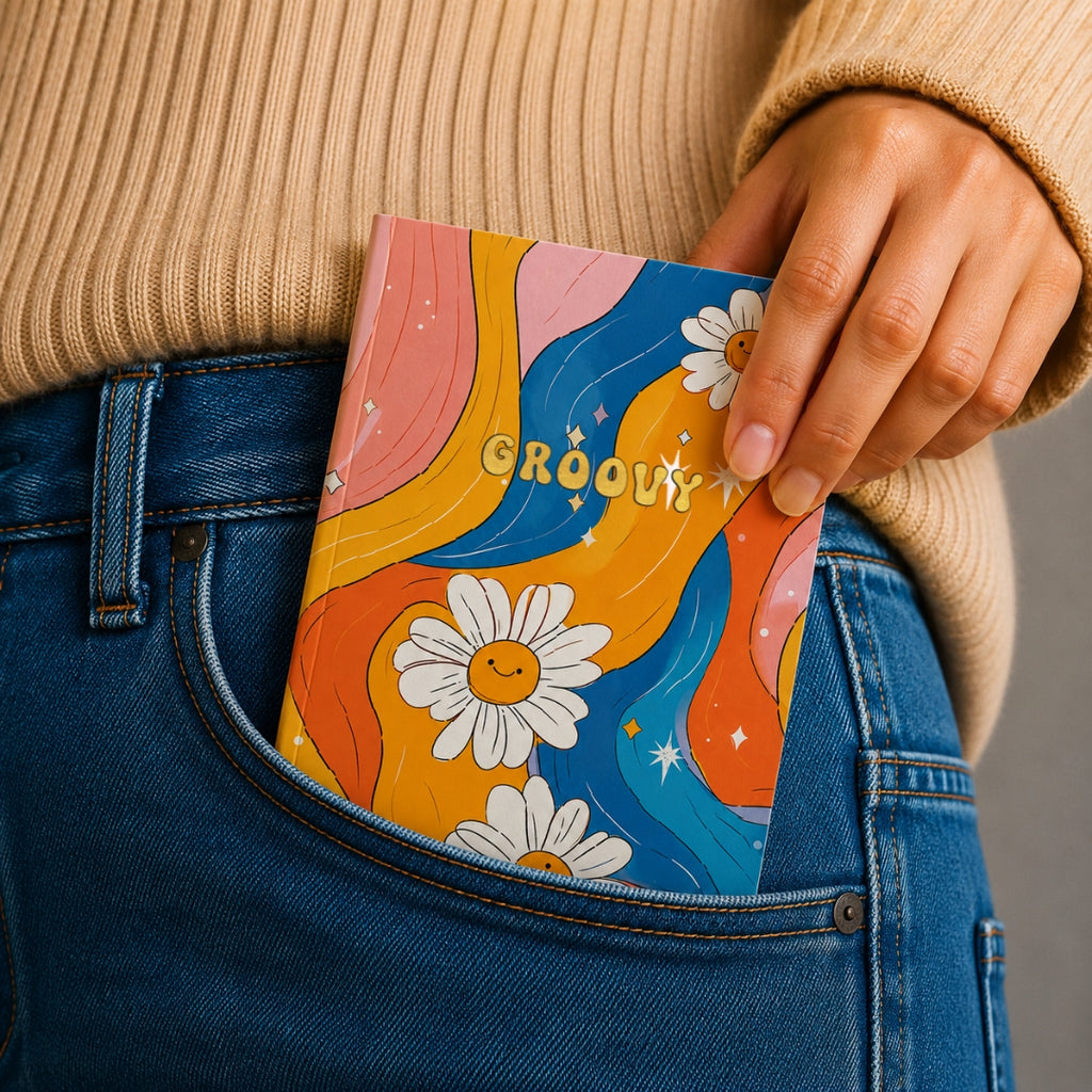 Loope Grooy Foil Notebook - A6