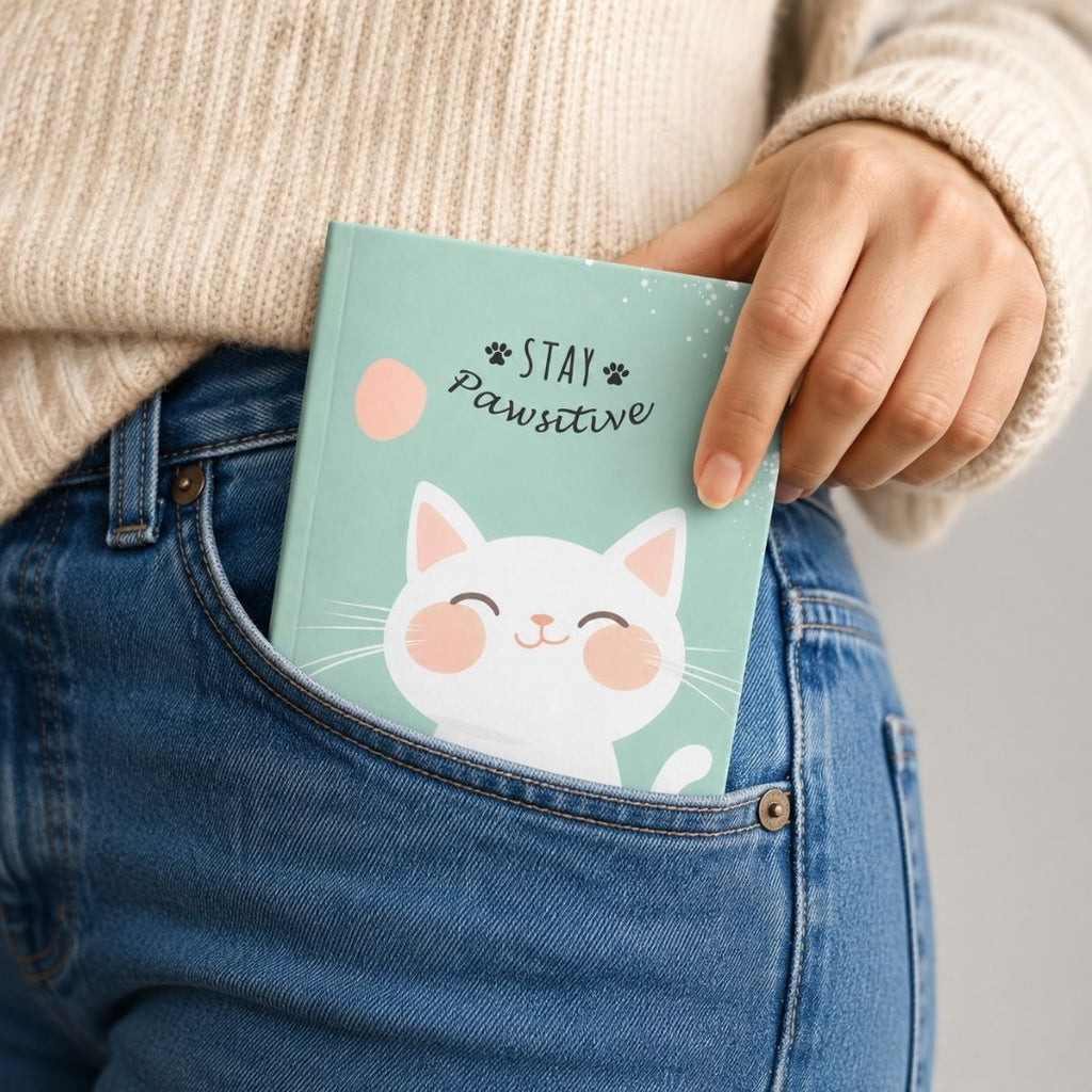 Loope Stay Pawsitive Notebook - A6