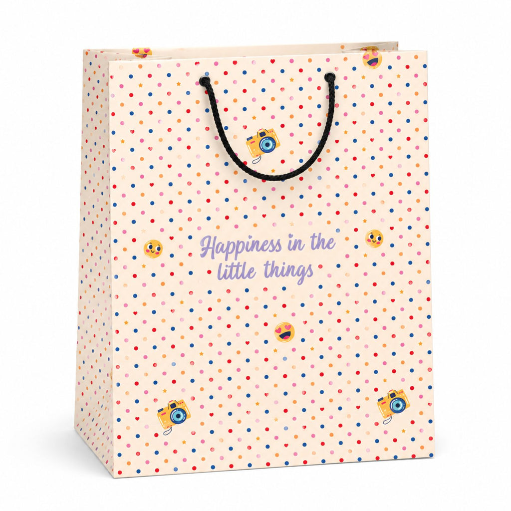 Loope Gift Bag Large - Geometric Dotted