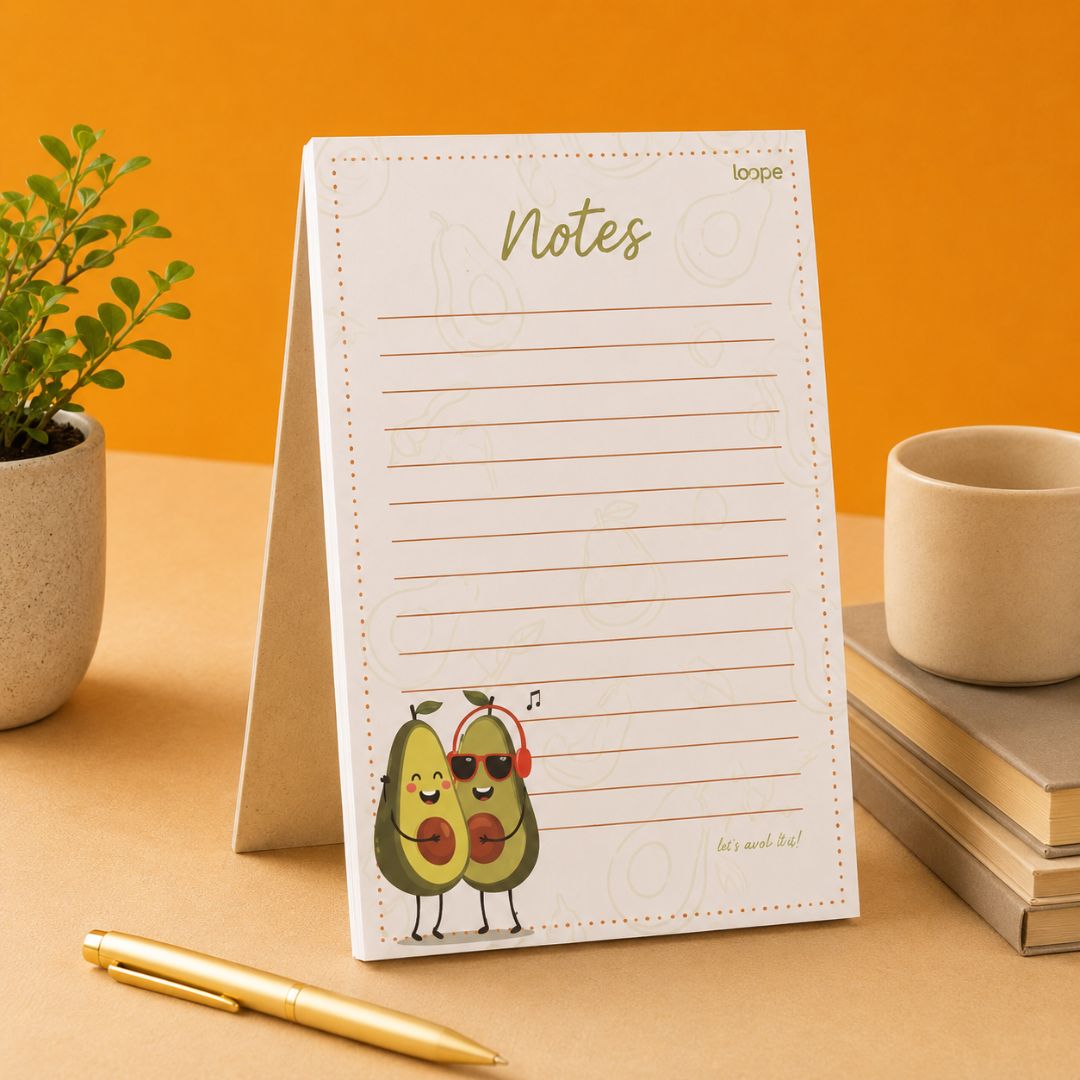 Loope Avo Good Day Notes Pad - A5 | Loope | ST0069277
