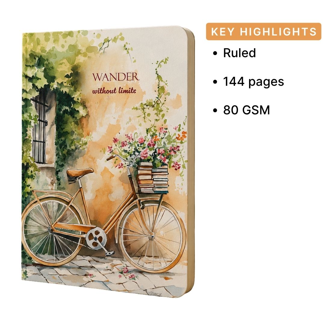 Loope Wander Without Limits Spiral Notebook - A5 | Loope | ST0071805