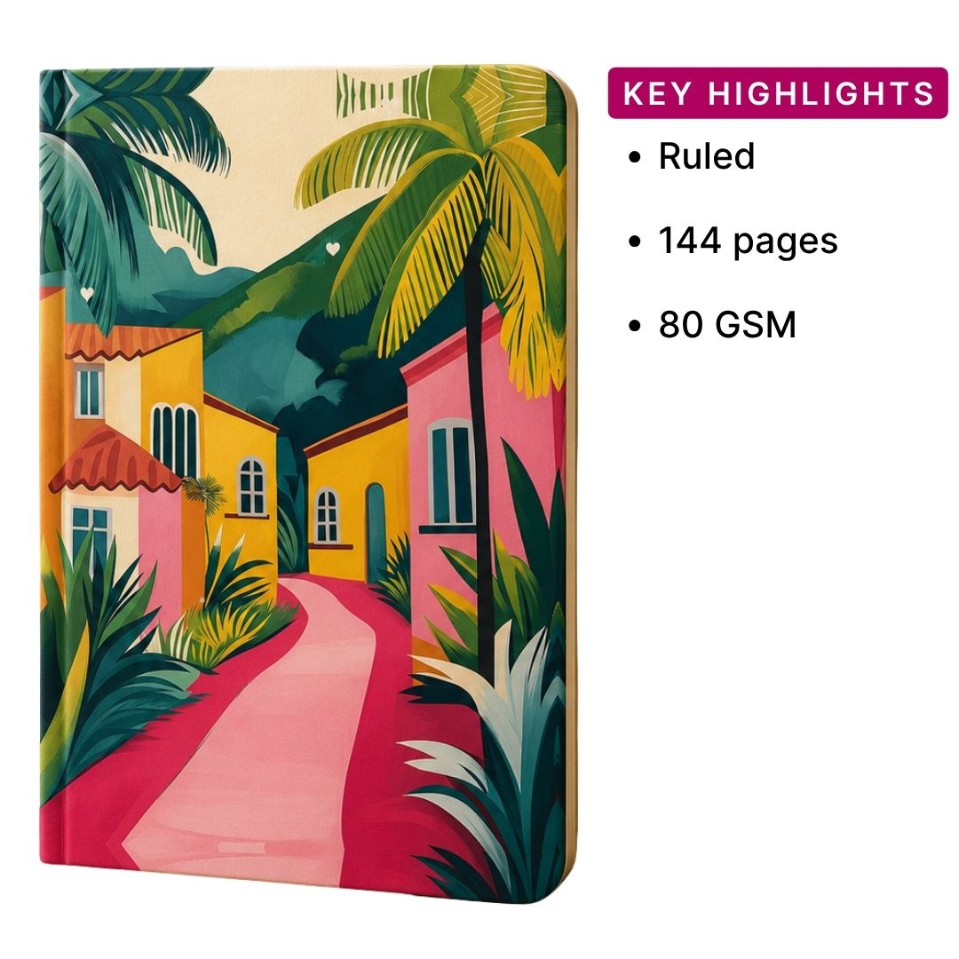 Loope Notes From Nowhere Foil Notebook - A6 | Loope | ST0071415