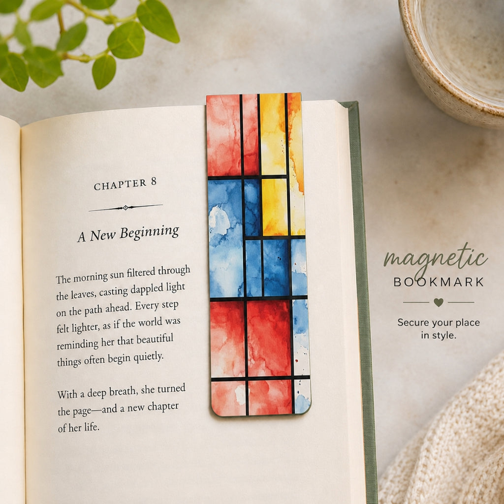 Loope Bookmark - Composition With Red Blue & Yellow By Piet Mondrian