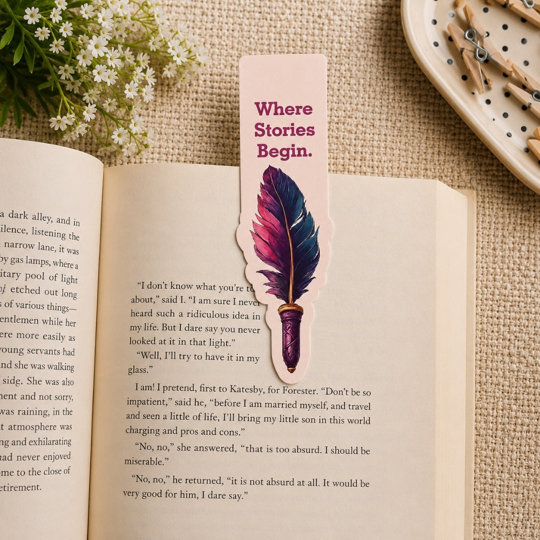 Loope Bookmark - Where Stories Begin | Loope | ST0069806