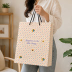 Loope Gift Bag Large - Geometric Dotted