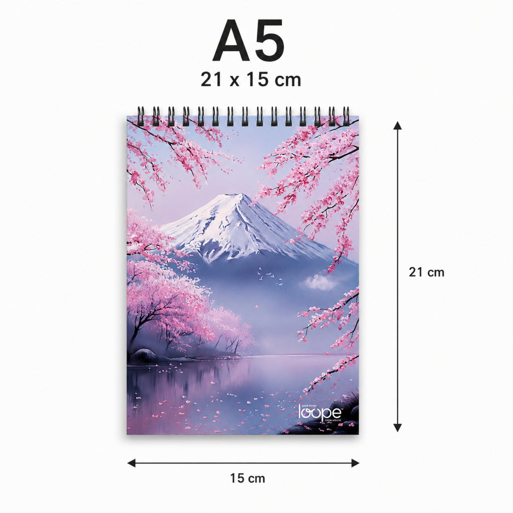 Loope A5 Sketch Pad  - Japan Theme