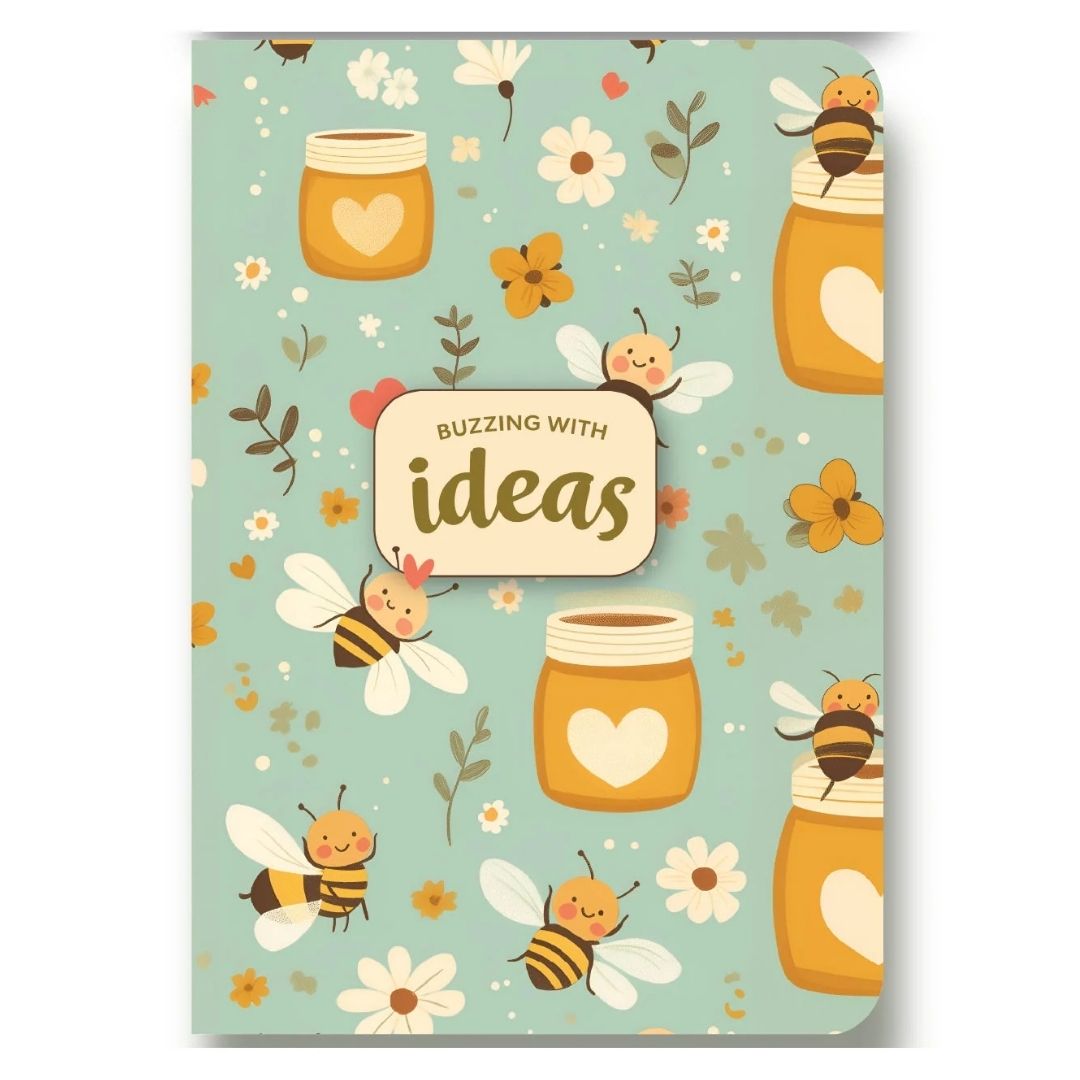Loope Buzzing With Ideas Notebook - A5 | Loope | ST0068158