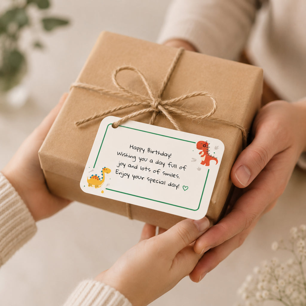 Loope Gift Tag- Dino