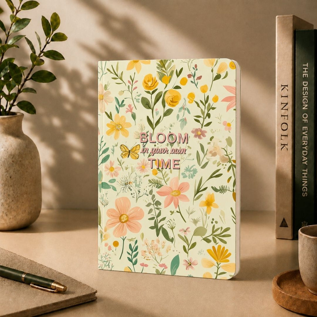 Loope  Bloom In Your Won Time Notebook - A5