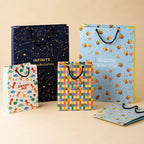 Loope Gift Bag Large - Geometric Dotted