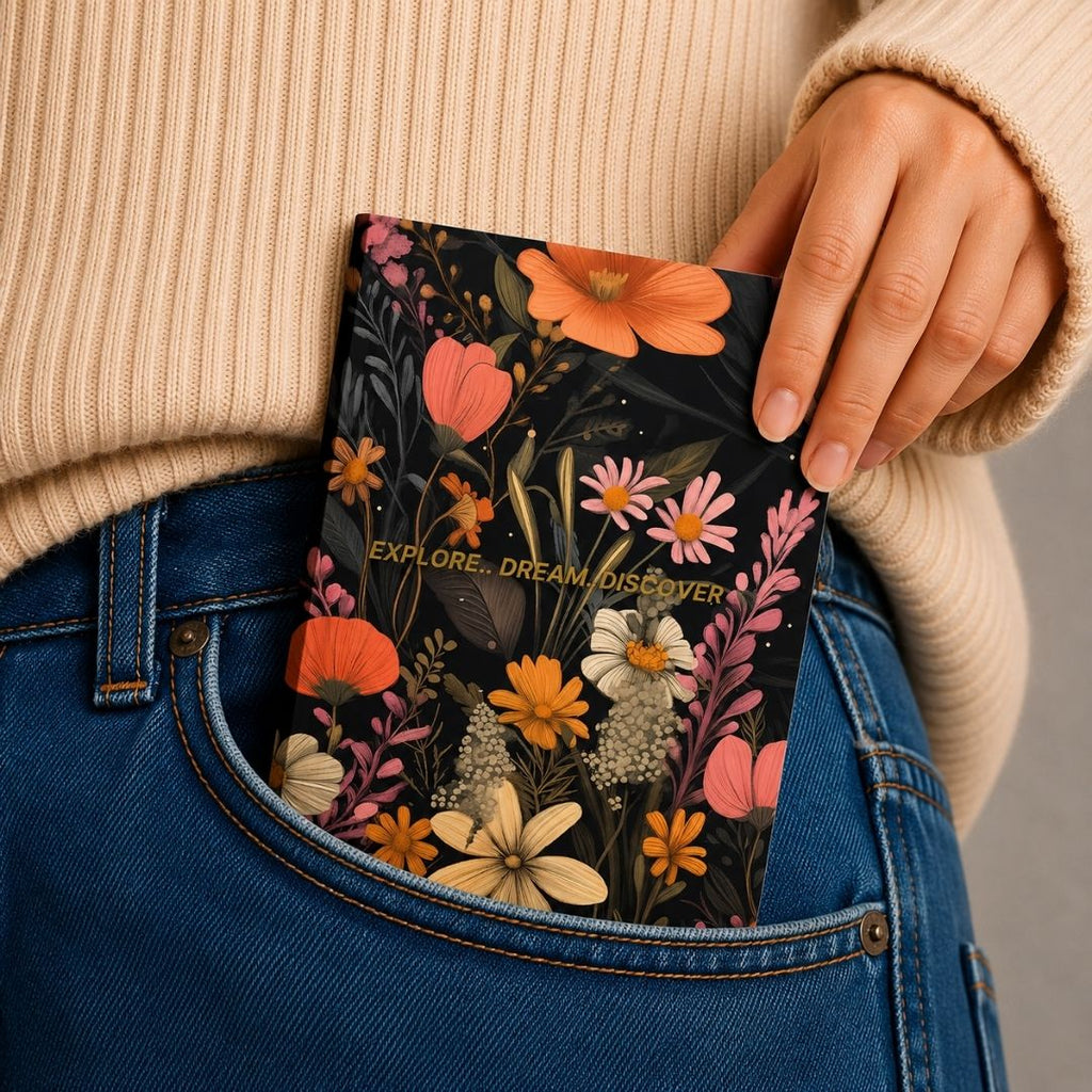 Loope Unruled Notebook A6 | Explore Dream Discover