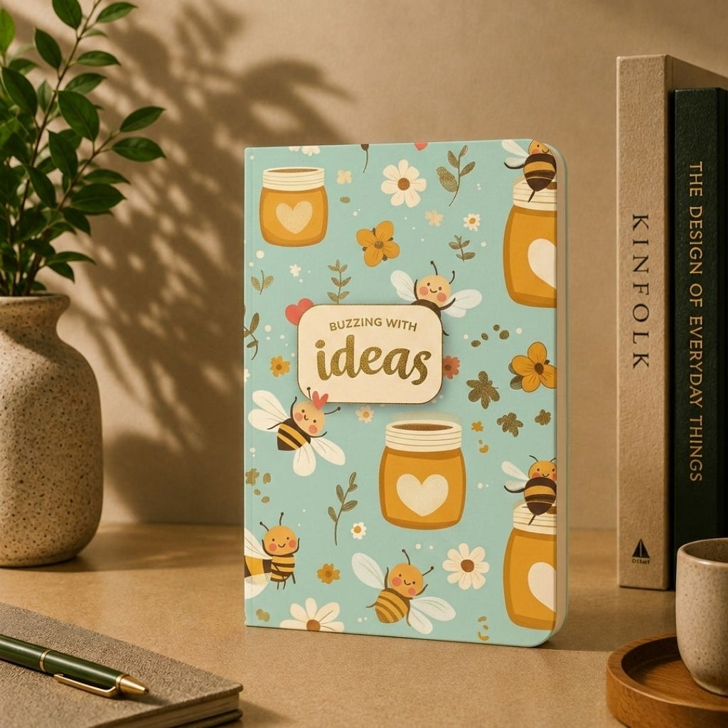 Loope Buzzing With Ideas Notebook - A5