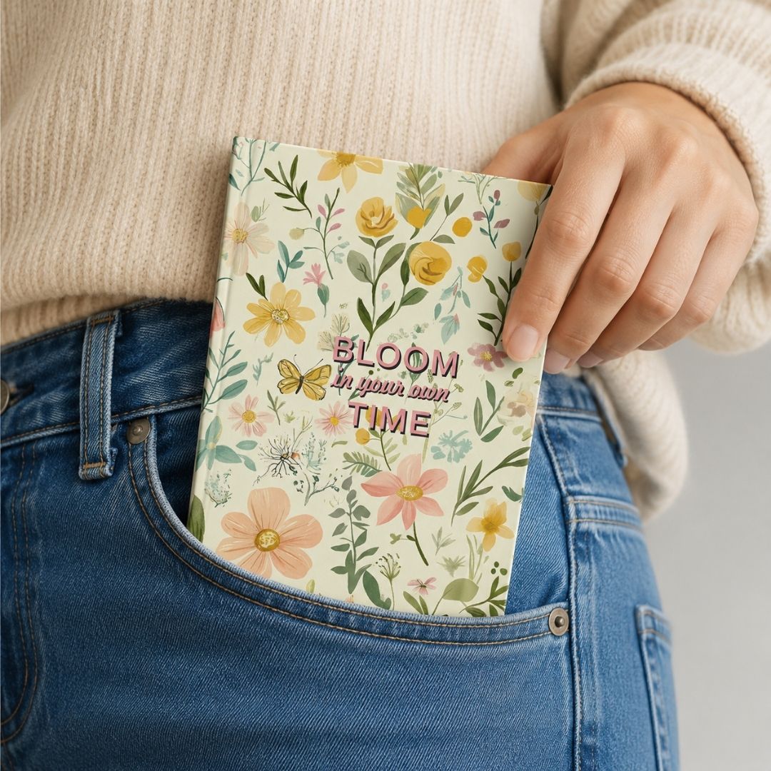 Loope Bloom In Your Won Time Notebook - A6 | Loope | ST0067166