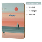 Loope Chasing Quiet Horizon Notebook - A5