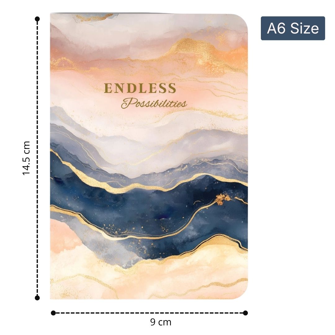 Loope Unruled Notebook A6 | Endless Possibilities | Loope | ST0068163