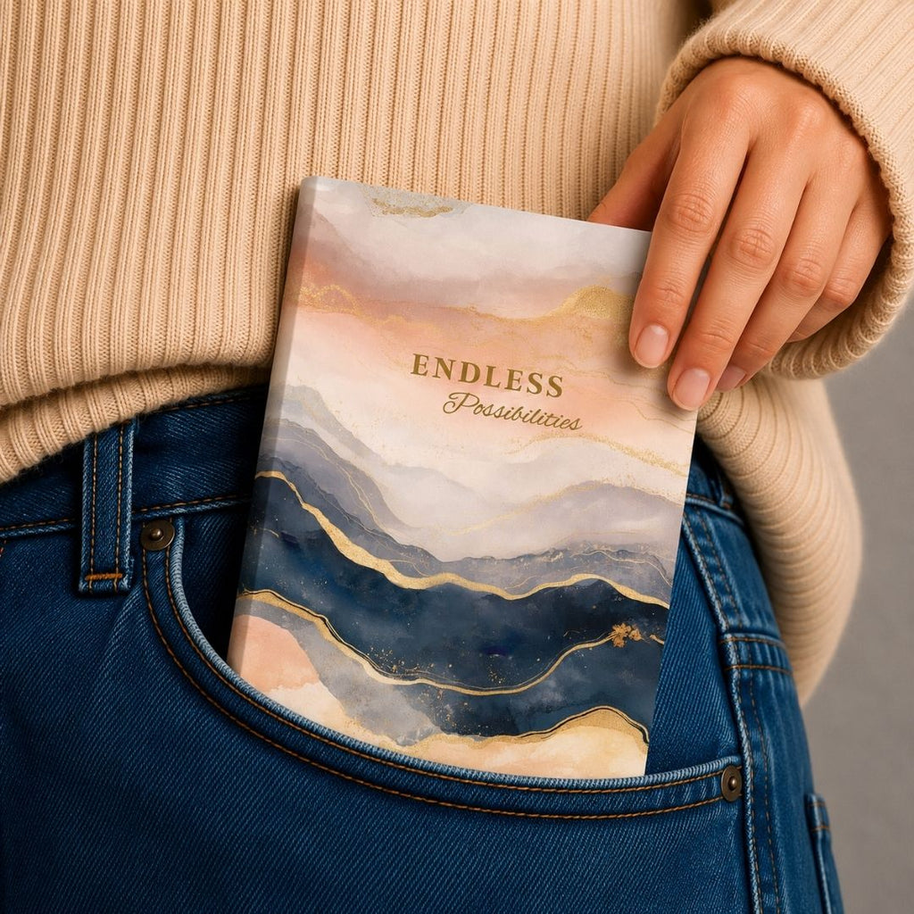 Loope Unruled Notebook A6 | Endless Possibilities