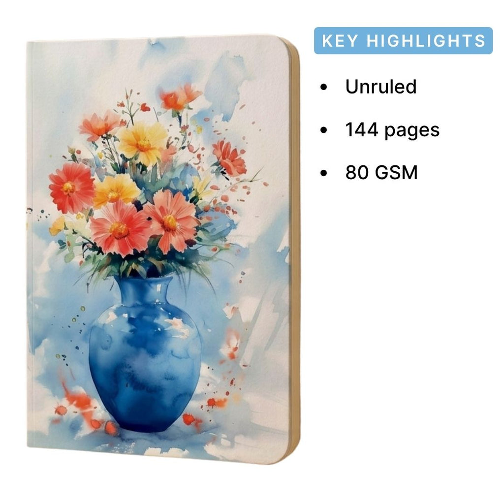 Loope Flower Pot Notebook - A5