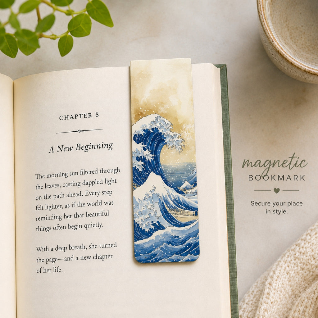 Loope Bookmark - The Great Wave Off Kanagawa By Katsushika Hokusai