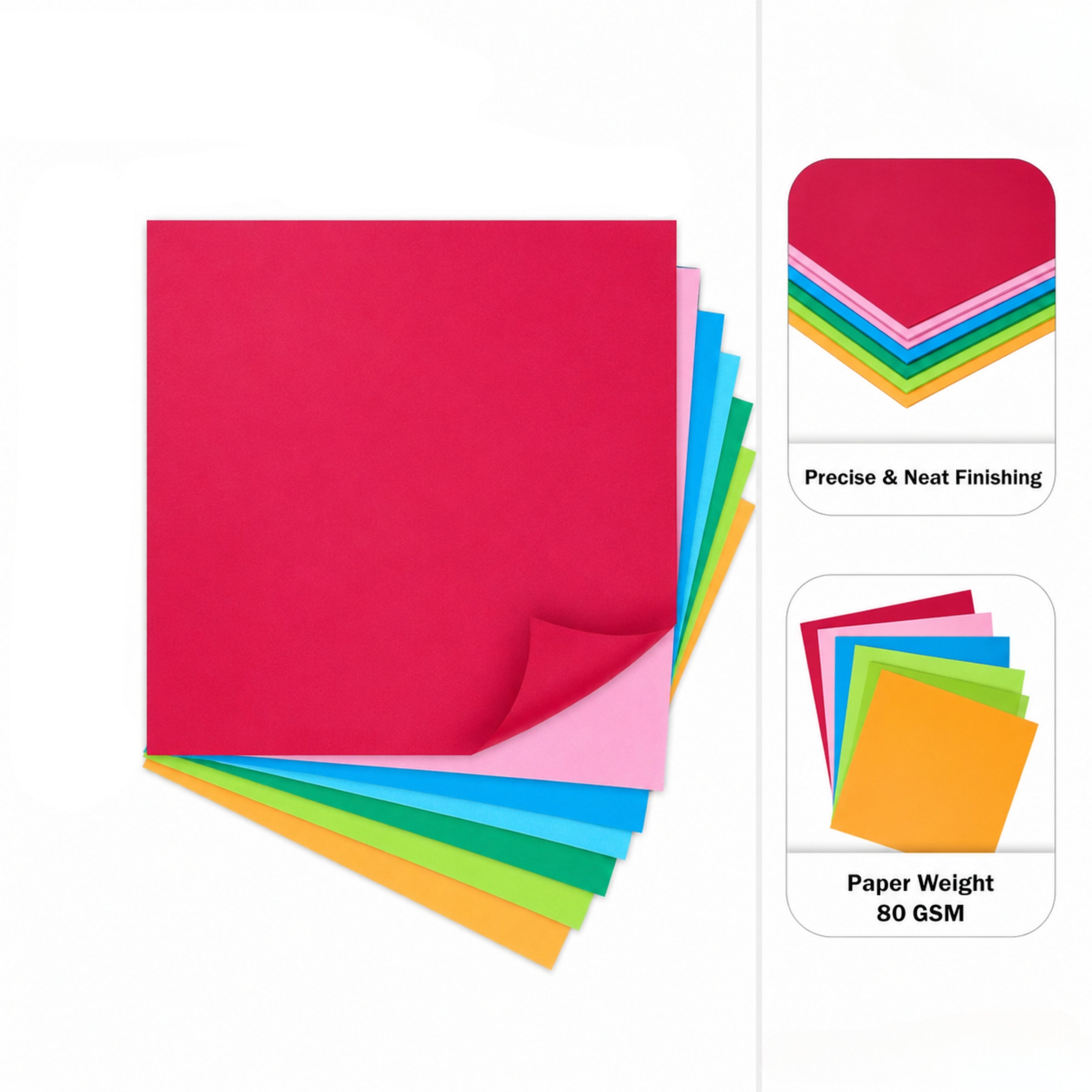 Loope Origami Sheets - 10 Colours | Loope | ST0069927