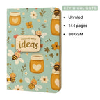 Loope Unruled Notebook A6 | Buzzing With Ideas