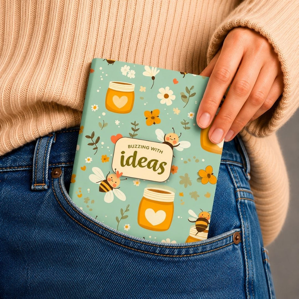 Loope Unruled Notebook A6 | Buzzing With Ideas