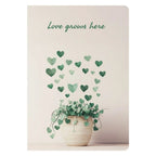 Loope Love Grows Here Notebook - A6