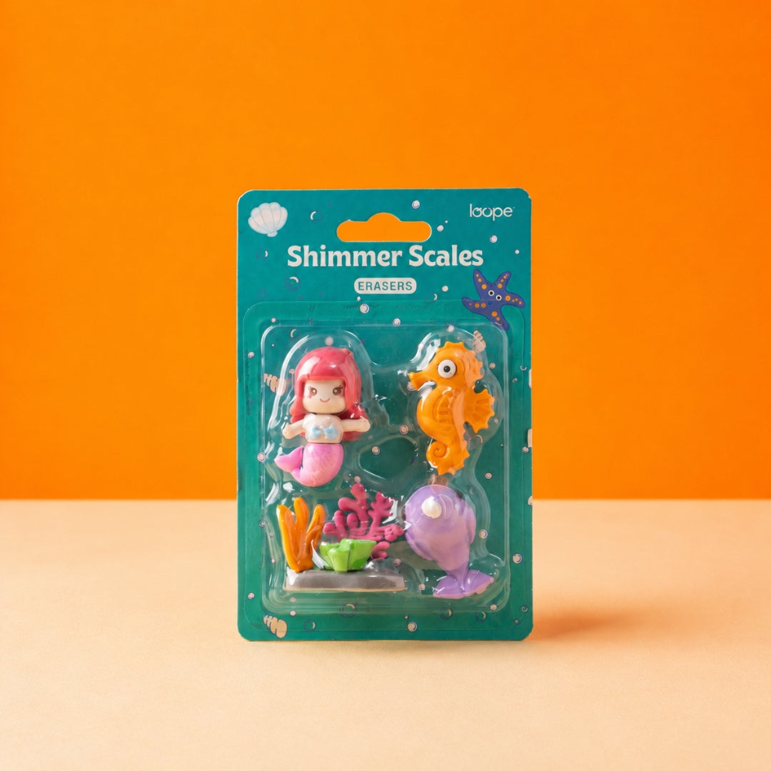 Loope Eraser - Mermaid Shape | Loope | ST0069044