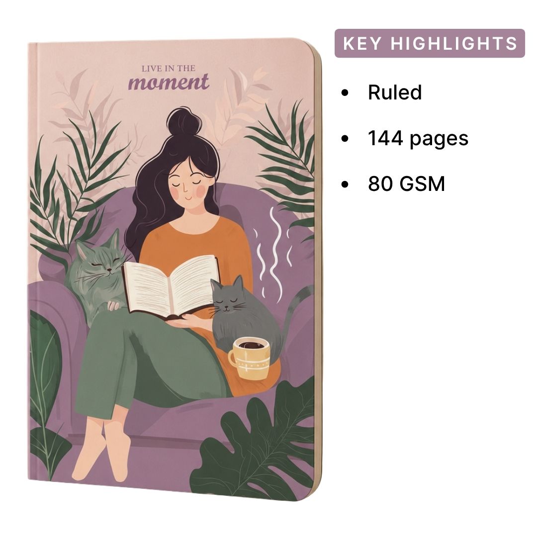 Loope Live In The Moment Notebook - A5 | Loope | ST0067174