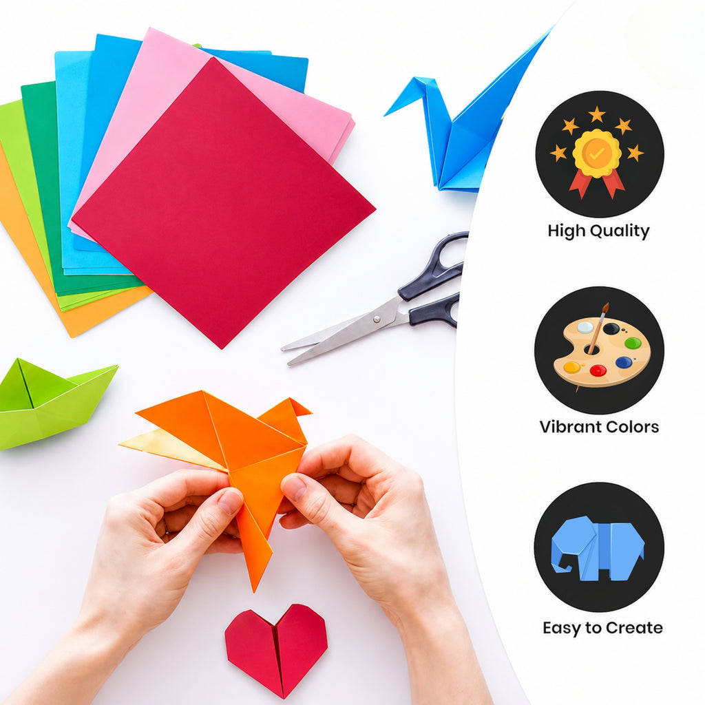 Loope Origami Sheets - 10 Colours