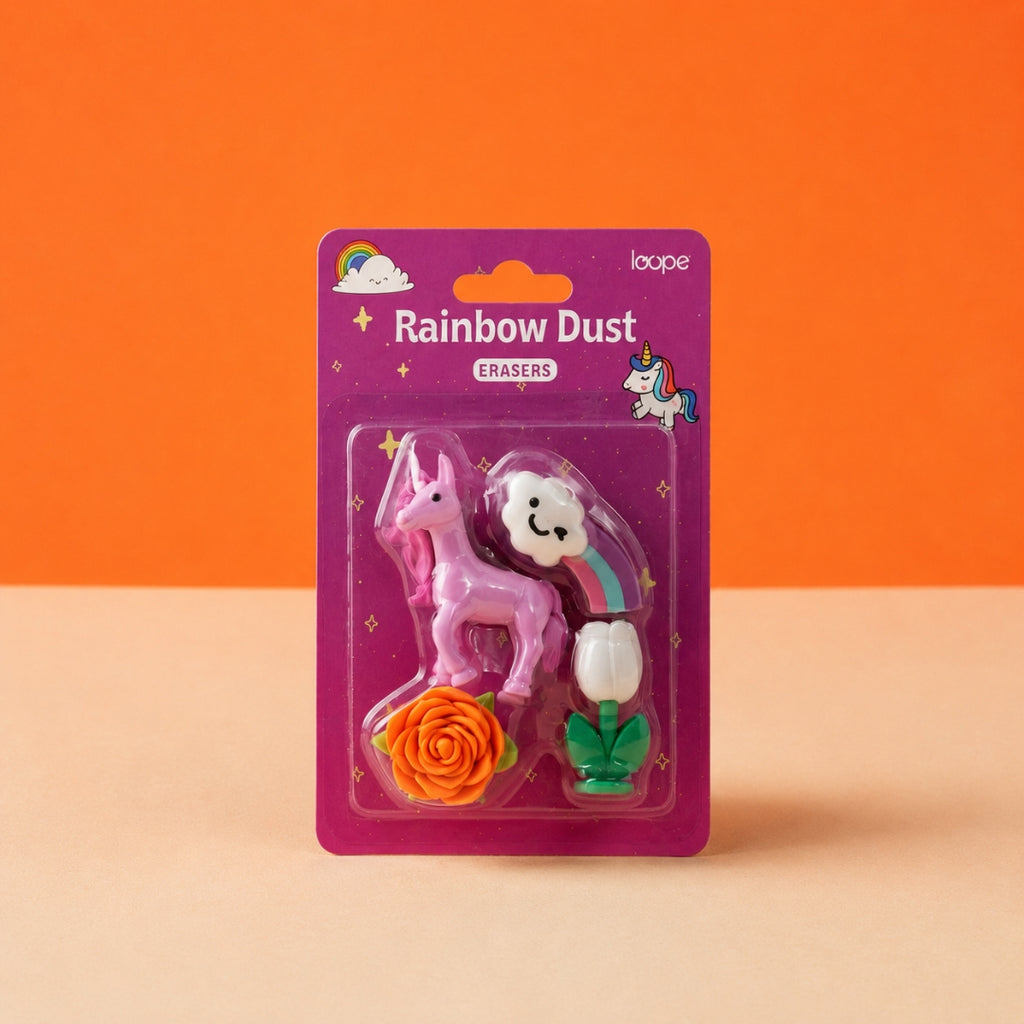 Loope Eraser - Unicorn Shape