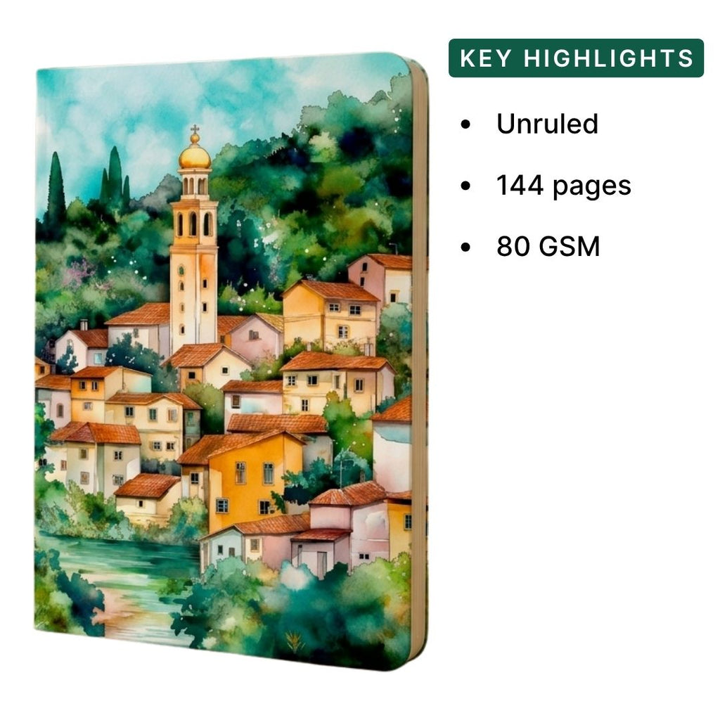 Loope Italian Country Art Notebook - A5