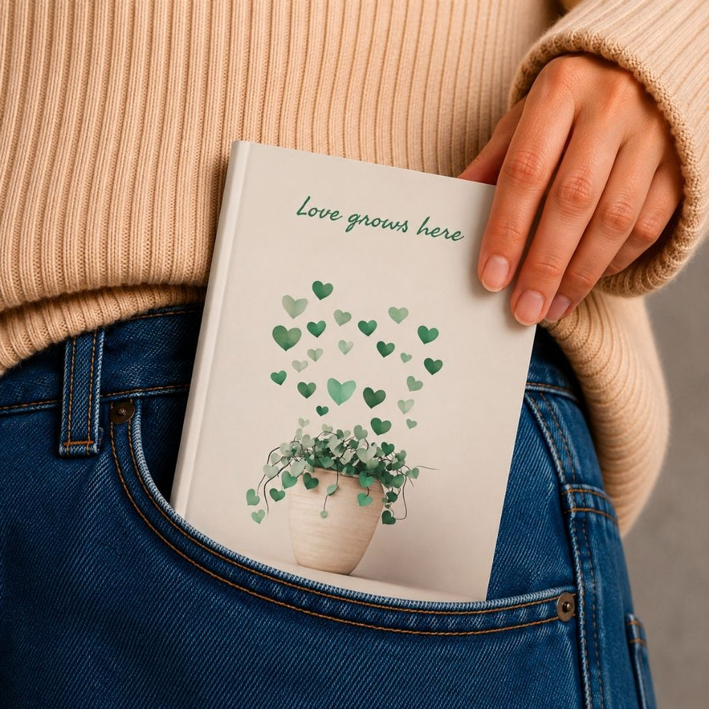 Loope Love Grows Here Notebook - A6