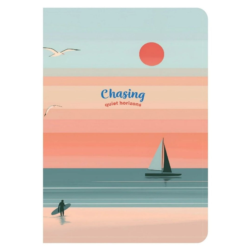 Loope Unruled Notebook A6 | Chasing Quiet Horizon