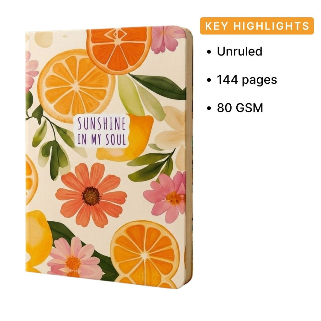Loope Sunshine In My Soul Notebook - A5