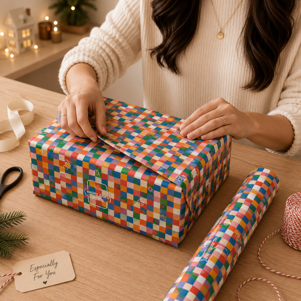 Loope Gift Wrapper - Geometric Check