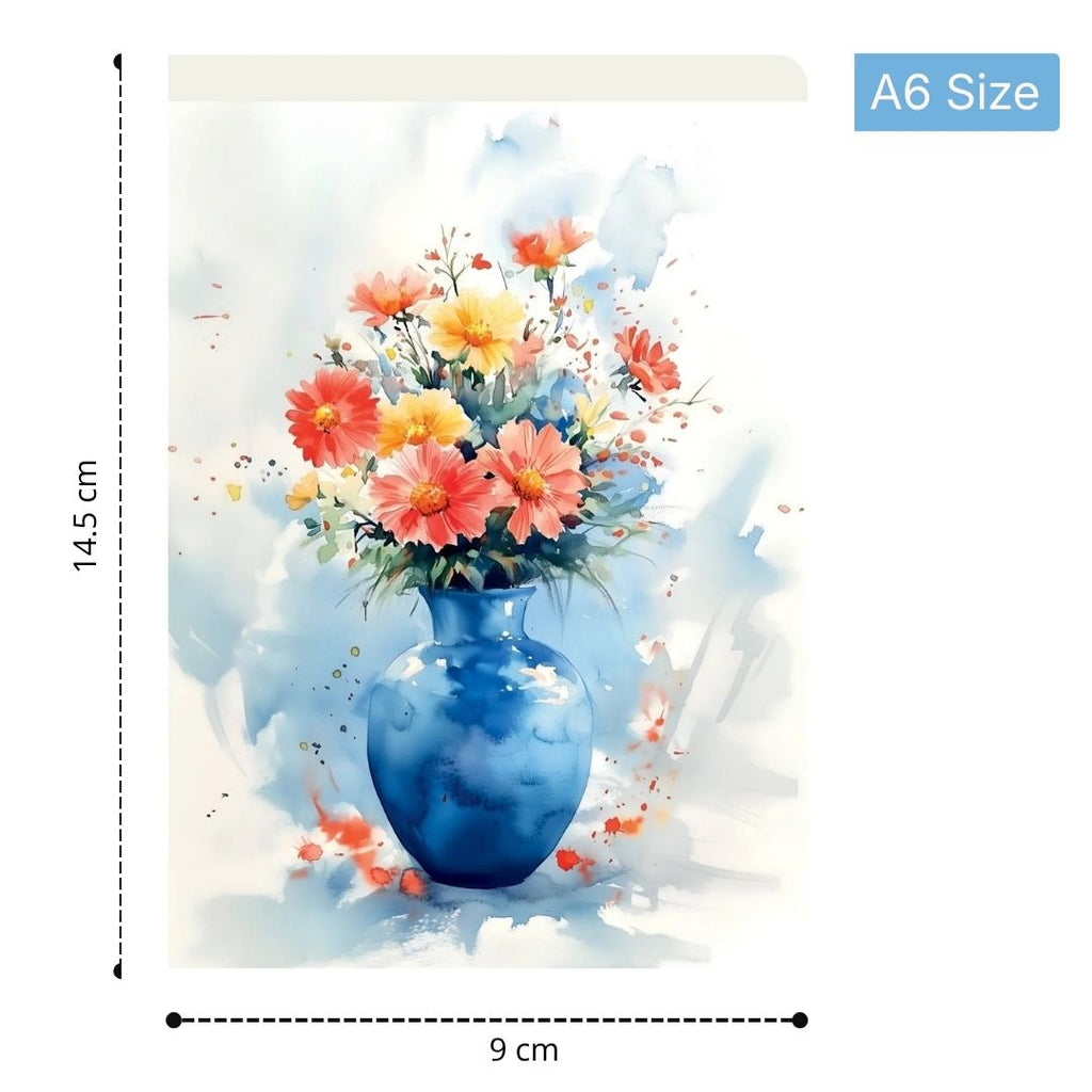 Loope Flower Pot Notebook - A6