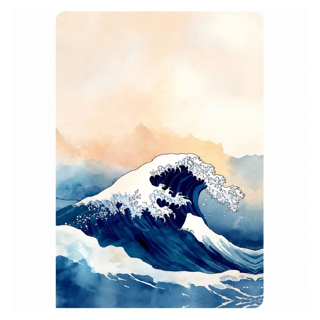 Loope A5 The Great Wave Off UV (UR) Notebook