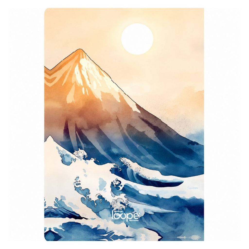 Loope A5 The Great Wave Off UV (UR) Notebook