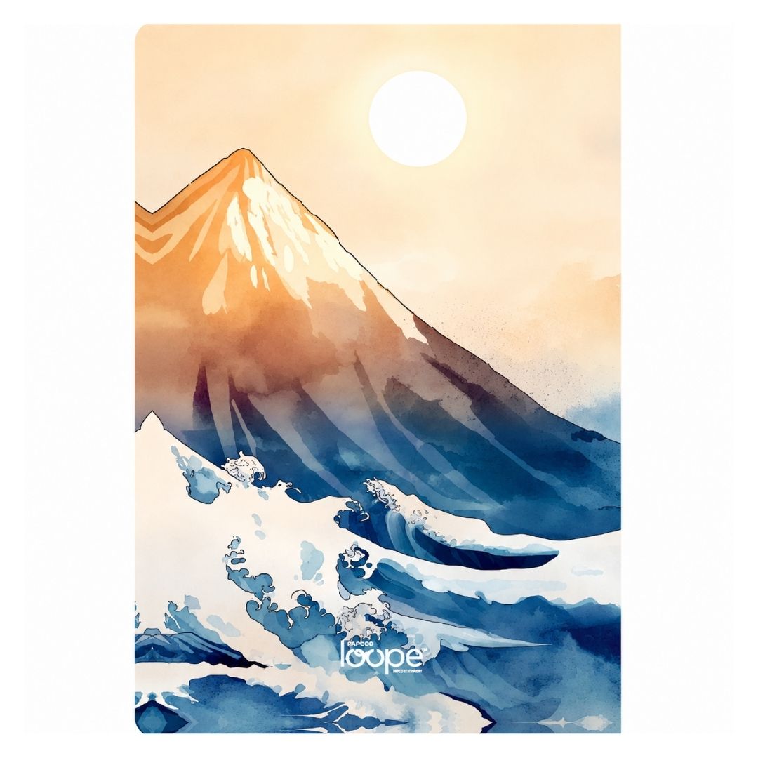 Loope A5 The Great Wave Off UV (UR) Notebook | Loope | ST0070208